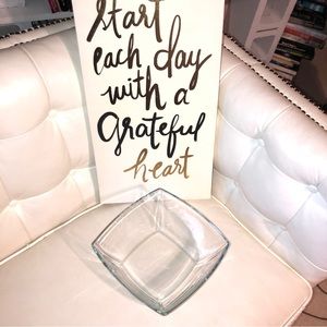 Crystal Bowl - Vintage!